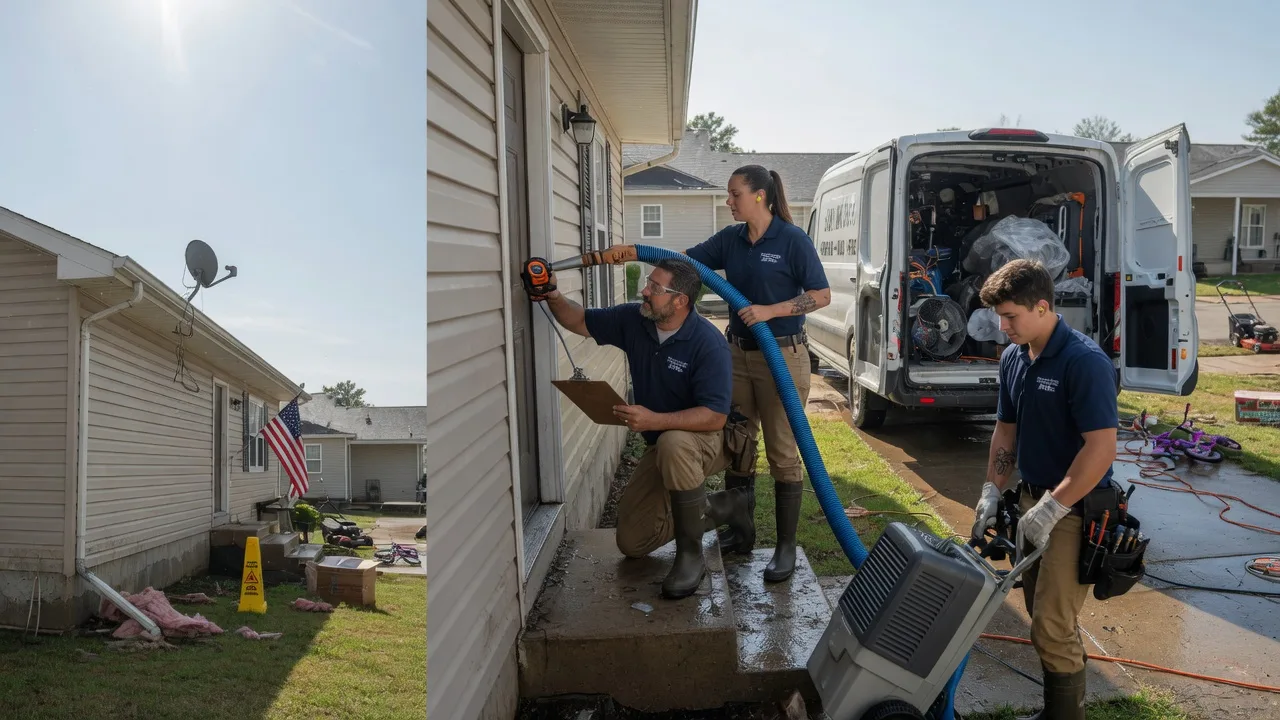 Ceiling Water Damage Restoration in Talala, OK near me